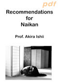 free ebook: Recommendations for Naikan, by Prof. Akira Ishii
